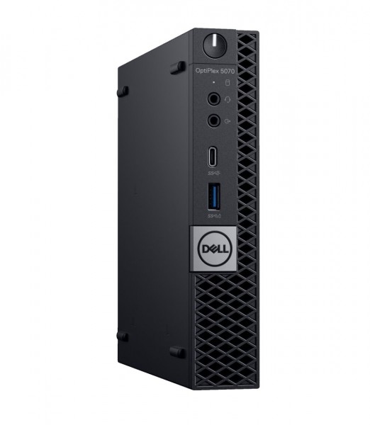 Dell Optiplex 5070 Micro MFF Intel Six Core i5 256GB SSD 8GB Windows 11 Pro inkl. W-Lan