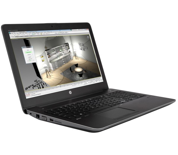 HP ZBook 15 G3 15,6 Zoll 1920x1080 Full HD Intel Quad Core i7 512GB SSD 32GB Windows 10 Pro MAR UMTS LTE Webcam
