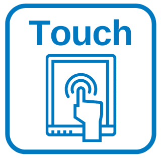 Multi Touch Display 12,5 Zoll Full HD LED TFT, Matt, Auflösung 1920 × 1080 Pixel