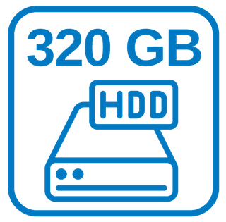 Große Festplatte 320 GB Sata