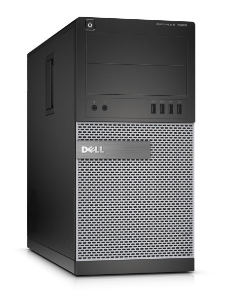 Dell OptiPlex 7020 MT Intel Quad Core i5 240GB SSD (NEU) + 1TB HDD 8GB Windows 10 Pro MAR DVD Brenner