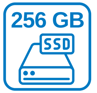 Große Schnelle Festplatte 256 GB SSD + 1TB HDD