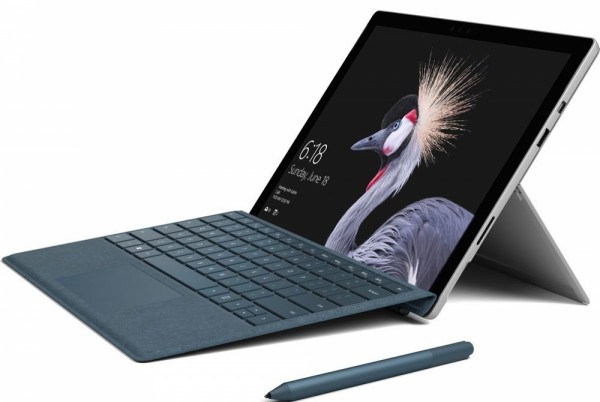 Microsoft Surface Pro 4 Tablet 12 Zoll Touch Display Intel Core i5 256GB SSD 8GB Windows 10 Pro Webcam inkl. Type Cover Schwarz