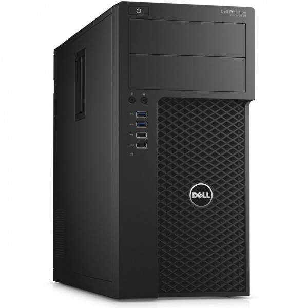 Dell Precision Tower 3620 Intel Quad Core i5 256GB SSD 16GB Windows 10 Pro Nvidia NVS 310