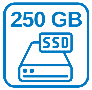 Schnelle Festplatte 250 GB SSD