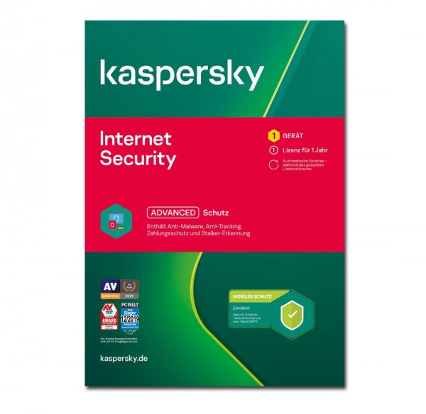 Kaspersky Internet Security - 1 Nutzer